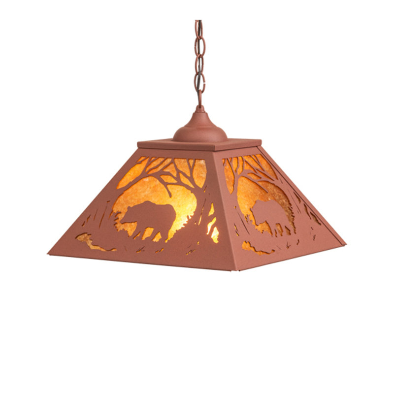 Black Bear 2 - Light Pendant
