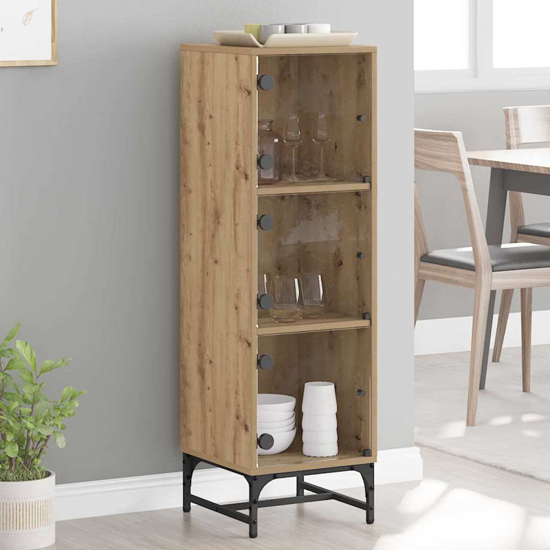 35cm Sideboard, Artisan Oak