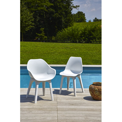 Premium All-Weather Wicker Outdoor Dining Armchair