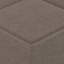 Repose-pieds de rangement pour table basse moderne en tissu d'aspect lin de 35 po avec 4 plateaux rabattables Avalon-486415783