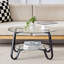 Table basse en verre trempé
