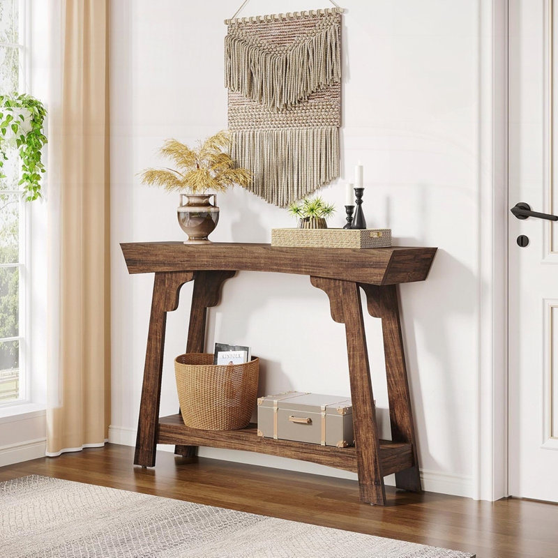 2-Tier Hall Table,Entryway Table,Console Table