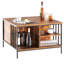 Table basse à plateau relevable avec rangement Farmhouse