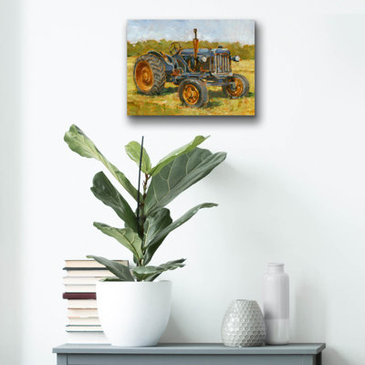 'Rustic Tractors 3' by Ethan Harper Acrylic Glass Wall Art,