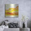 Brayden Studio «Yellowscape I» par Chris Paschke, art mural en métal-95485335