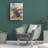 Wrapped Canvas Wall Art - Amy Tieman 'Echoes In The Blue' Wall Art for Living Room, Bedroom, or Office Décor  - 24x32
