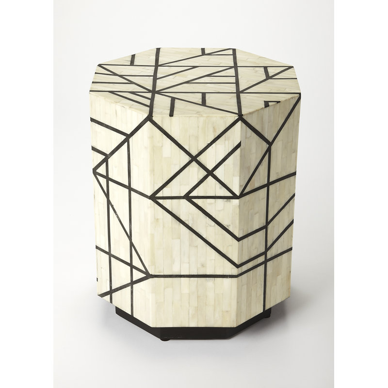 Greta Bone Inlay Side Table