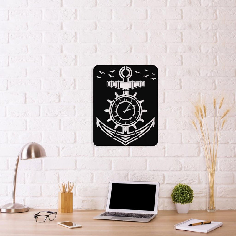 Metal Wall Clock
