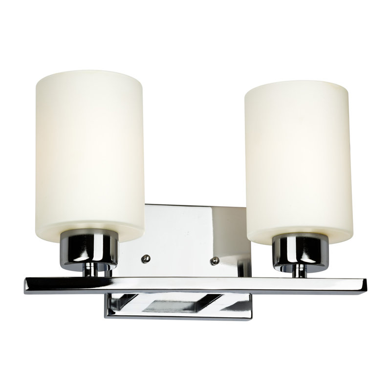 Kimber 2 - Light Dimmable Vanity Light, Chrome