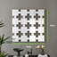 LeChee Statement Square Grid Wall Mirror-340314476