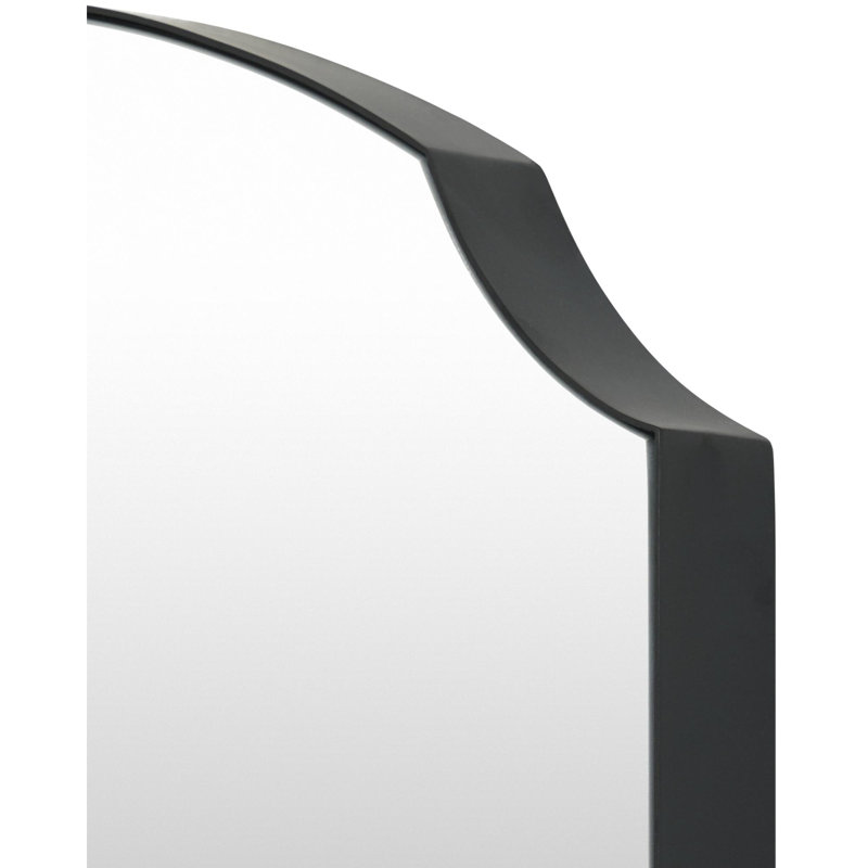 The Landon Full Length Mirror, 65" x 22", Black