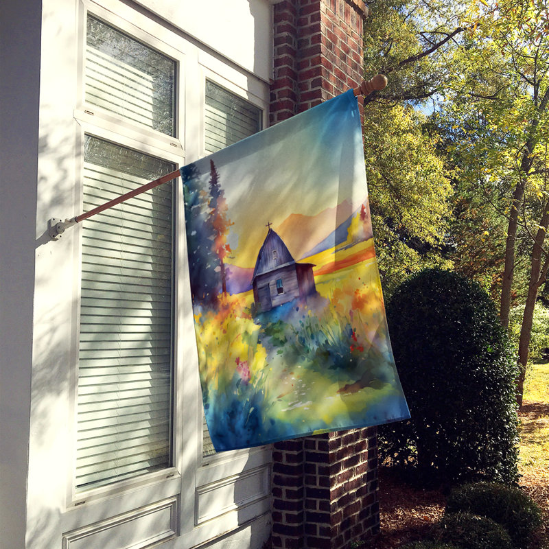 Double Sided 40'' H x 28'' W Polyester House Flag