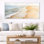 Décoration murale bord de mer Warm Sand Coastal Drift I - Beige