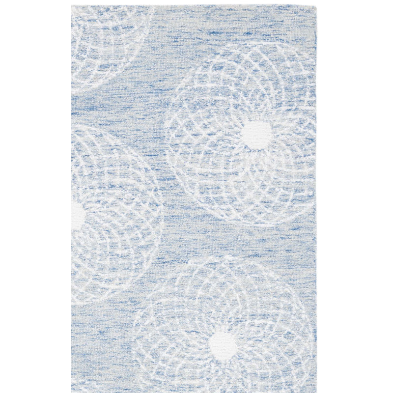 Ebony Hand Tufted Performance Geometric Rug, Rectangle 6' x 9'