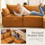 Chaise avec accoudoirs rembourrée avec accoudoirs Adrielle-1507515081