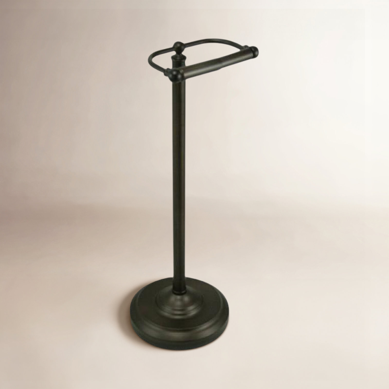 Kingston Brass Vintage Freestanding Toilet Paper Holder, Oil Rubbed Bronze