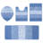 Lazzuro Microfiber Non-Slip Rugs -1065595620