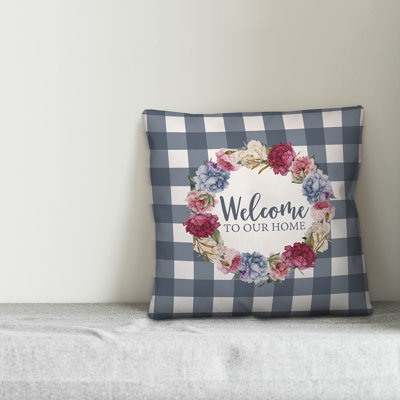 Plaid Pillow Insert