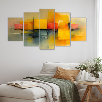 «Geometric Pulse Optic Ar III» - décoration murale minimalisme Pulse - art mural moderne diamant