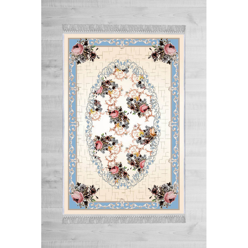 Luxurious Hall Carpet, 100% Velvet Fabric, 31.5 x 59.1 Inches | Non-Slip Cotton Sole, Pile Height: 0.4 Inches | Antibacterial & Machine Washable, 3D Digital Printing | Elegant Design for Living Room & Entryway