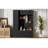79" Tall Hall Tree With Shoe Storage, 4-In-1 Entryway Bench With 6 Cabinets, 4 Coat Hooks & Adjustable Shelf For Hallway, Living Room-327452525