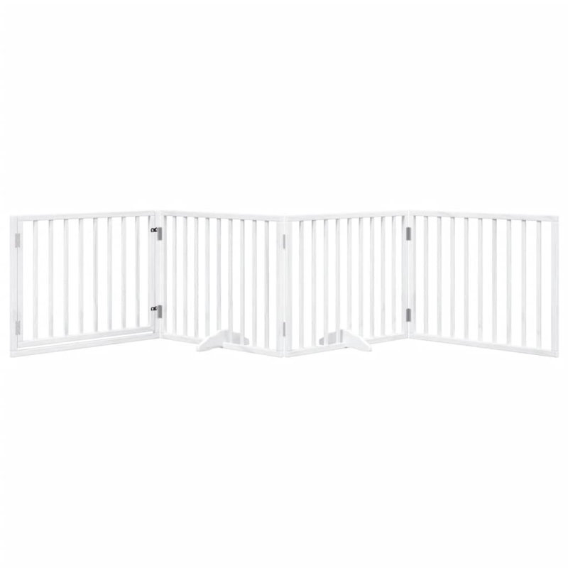 Ziggie Solid Wood Dog House Door, Brown, 60cm H x 320cm W x 2cm D