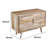 Gaspard Solid Wood 3 - Drawer Accent Chest