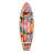 Kersh Tipsy Fruit Surfboard Wine Rack - 8" x 25.5" x 7.5"