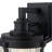 Textured Black Seeded Outdoor Wall Lantern-76393262