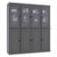 Vaisselier 100% bois massif 65 "avec portes en verre givré massif, 2 tiroirs et tablettes réglables-760870388
