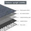 Carreaux de terrasse en plastique mat