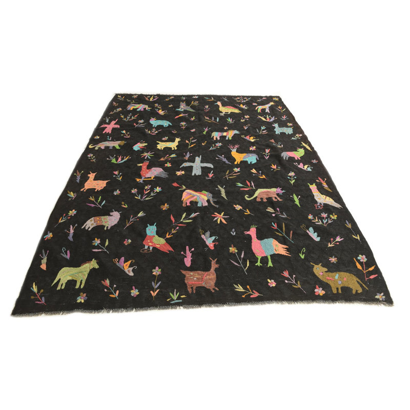 Oldfield Black Rug