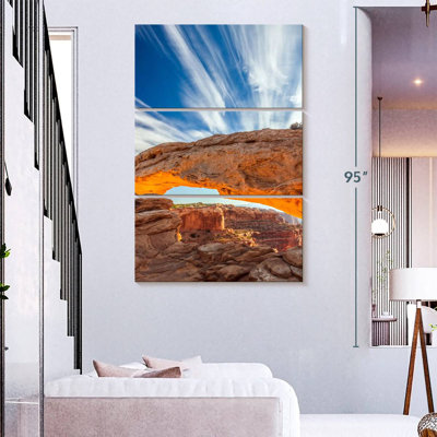 Alvord Mesa Arch Sunrise Glow