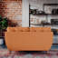 Marylin 2 Seater Leather Tufted Sofa-1008574409-1007120397
