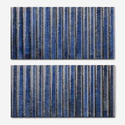 Curve Fluted 6X12 3D Glossy Ceramic Tile