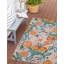 Tapis ivoire orange Ernetta Penssacola-1674874185