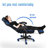 Adults Ergonomic Racing Style High Back Computer Chair with Footrest Headrest and Lumbar Support-53046269