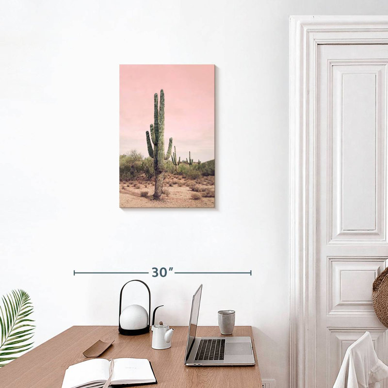 Harnek Desert Cactus Blush, 24" H x 16" W