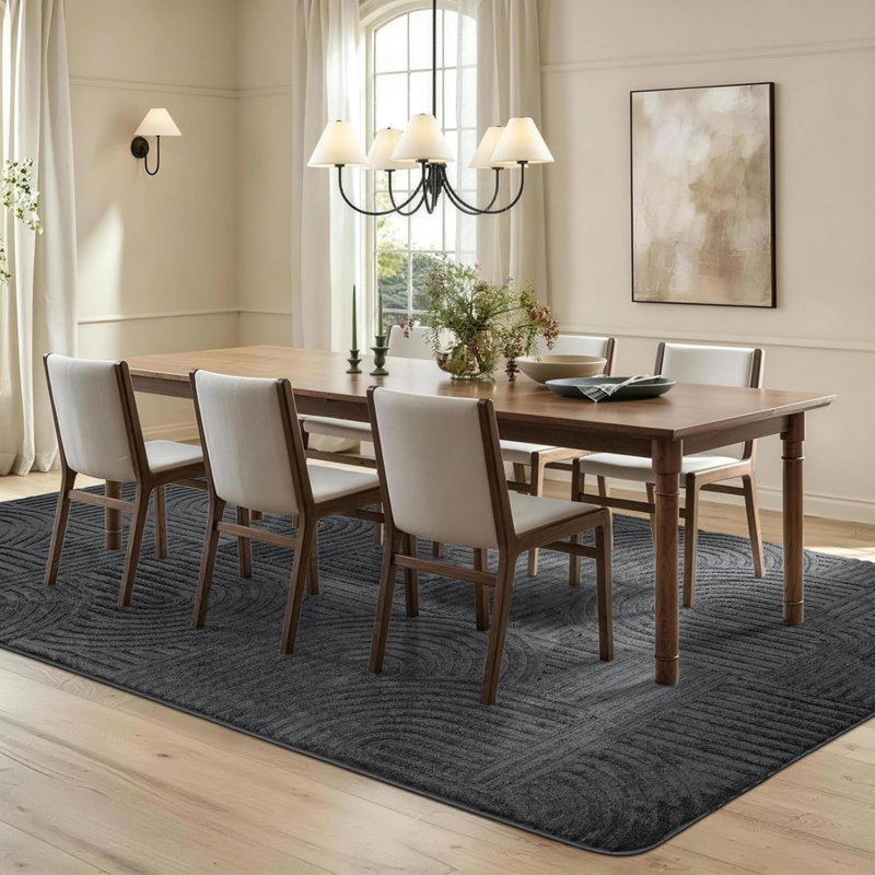 Rectangle 120 cm x 180 cm Geometric Area Rug