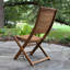 Chaise d'appoint d'extérieur Kinsler Eucalyptus-1868964227