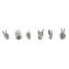 People Wall Decor on Stone-24389150