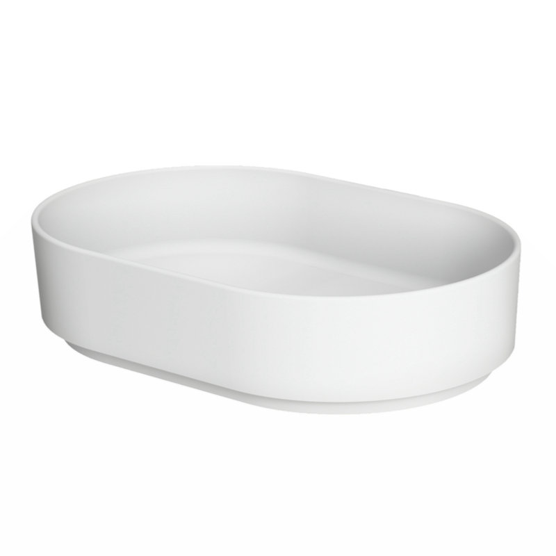 Wenty 15'' Stainless Steel Circular Bathroom Sink