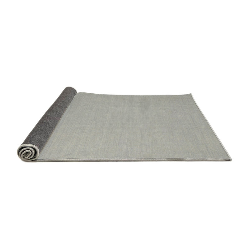 Tapis contemporain gris, Rond 4 pi