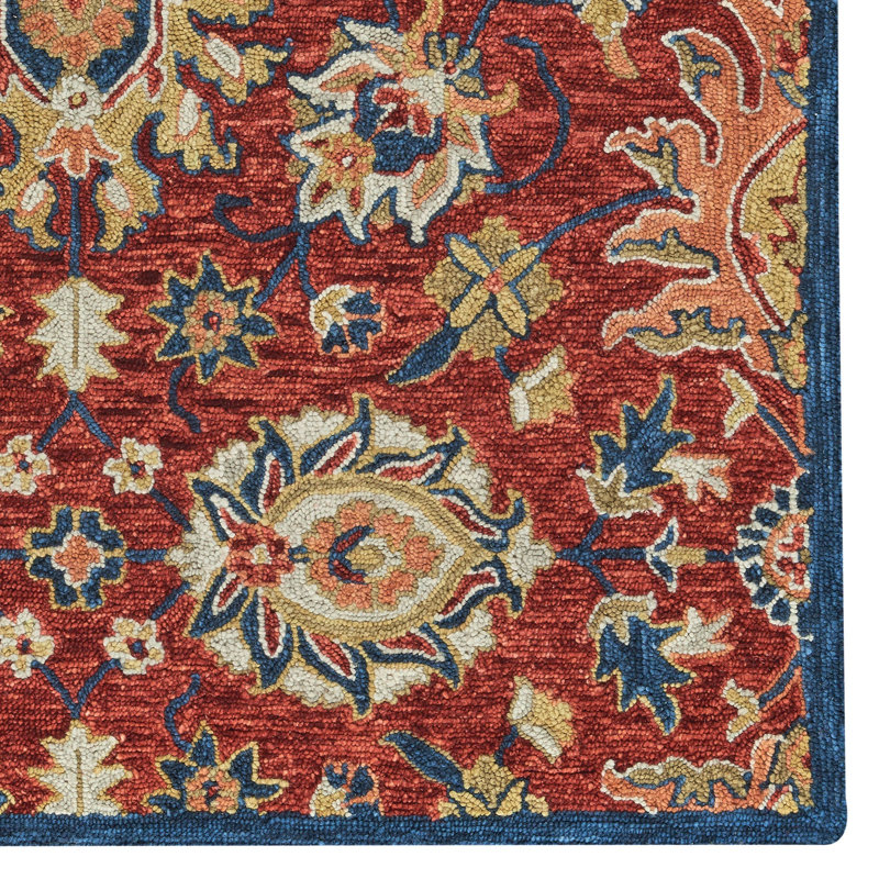 Performance Wool Oriental Indoor Rug, Rectangle 10'  x 14'