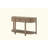 Curved 1-Drawer Console Table - Toffee