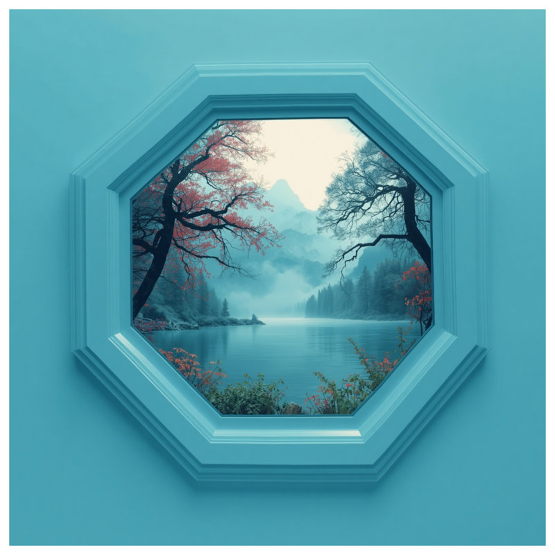 Coussins Mountain Mountain View, 14 X 14 pouces