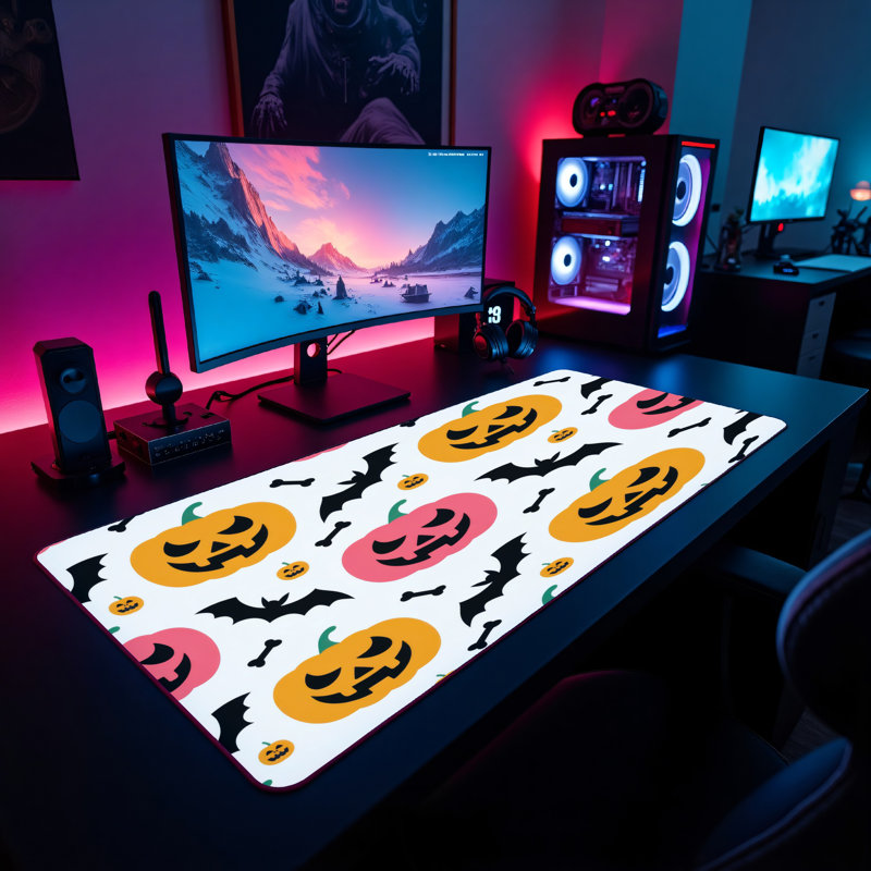 Polyester Desk Pad, 31.5x15.5