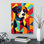 Dog Patchwork - Wrapped Canvas