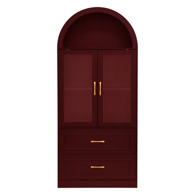71'' Kitchen Pantry Storage Cabinet With 2 Drawers