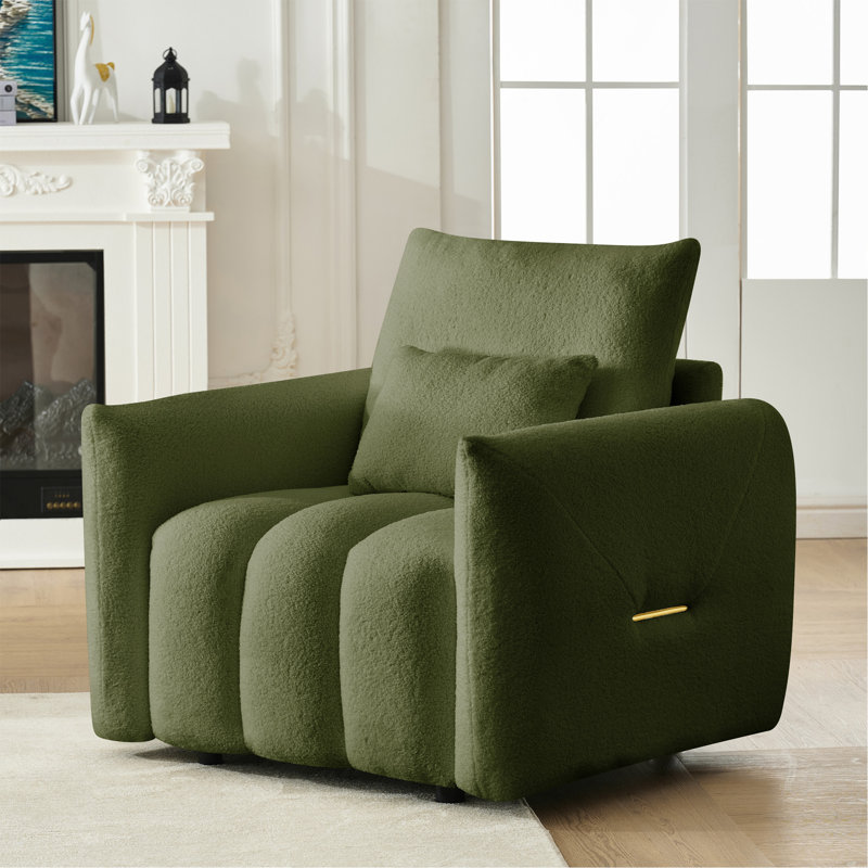 38.1"Teddy Fabric Sofa
